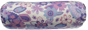 Kakaos Summer Flowers Round Bolster Cover #11